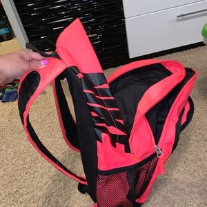 Pink Nike backpack